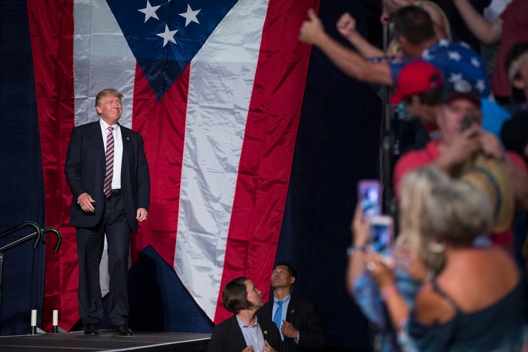 Donald Trump ripped Democrats claiming they have lived in a 