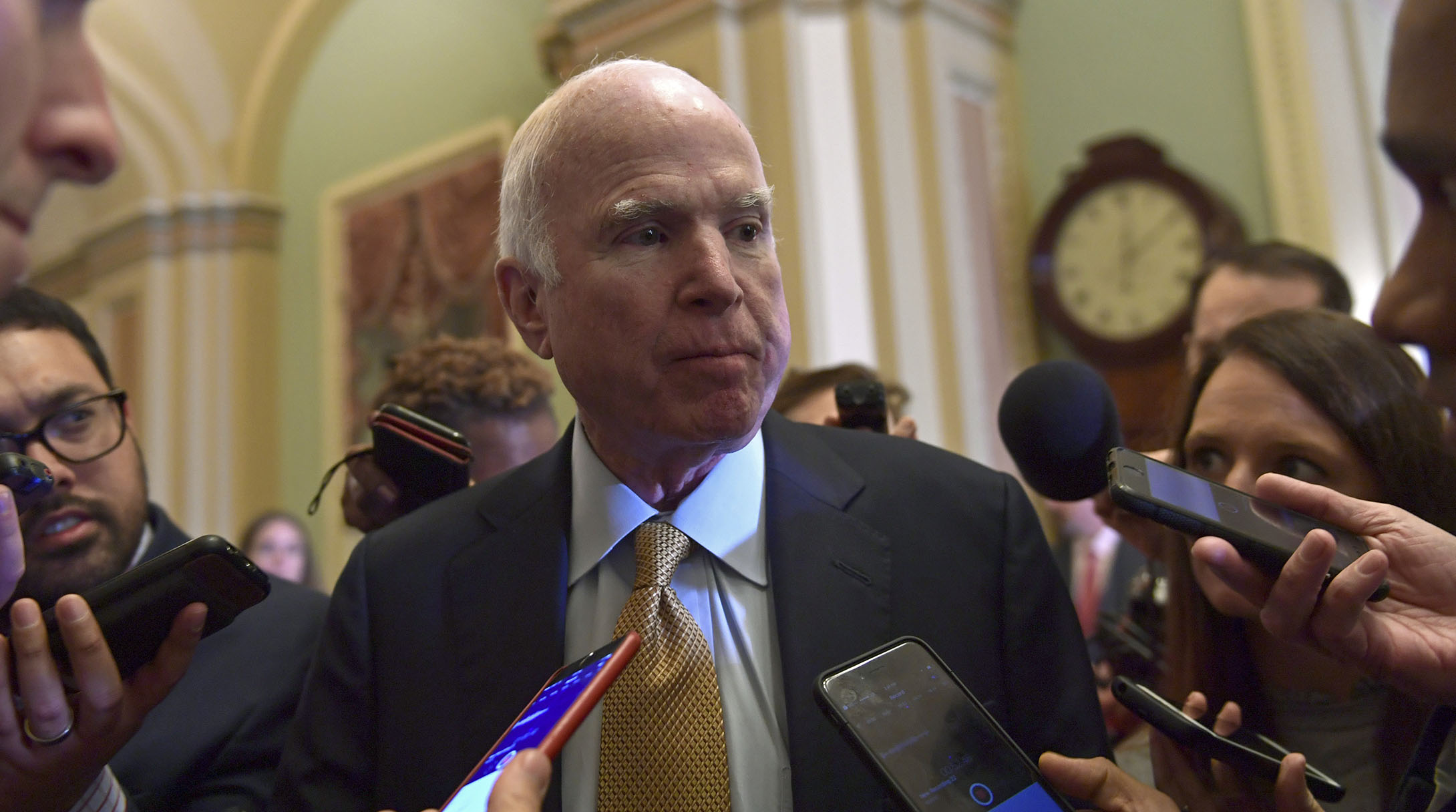 John McCain harangues Trump for ‘attacking the press’