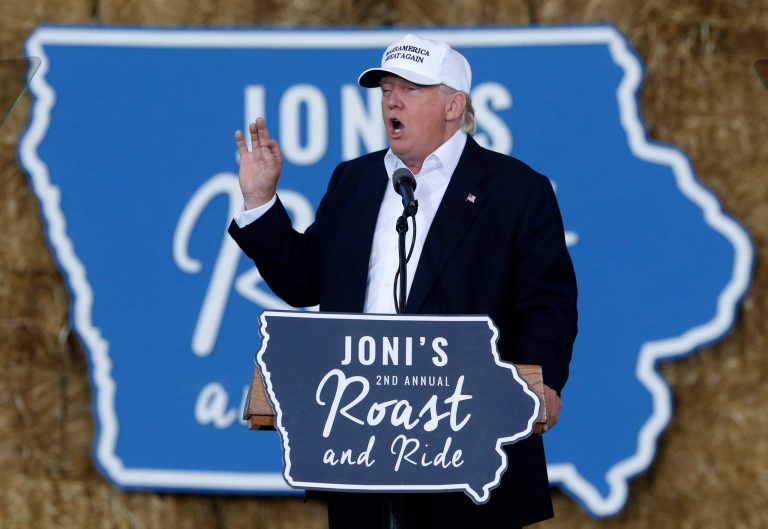 Republican nominee's machinations reveal some areas of agreement on a polarizing hot-button topic. (AP Photo/Gerald Herbert)