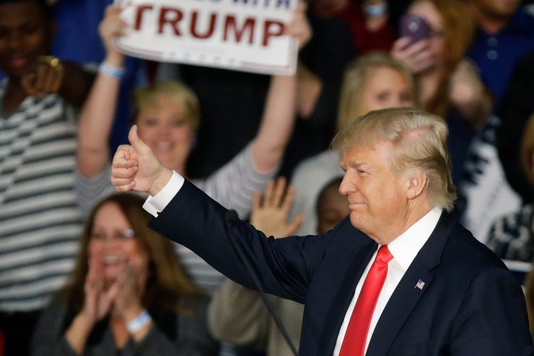 Trump's genuinely good showing March 8 does not guarantee him the 1,237 delegates needed for the nomination. (AP Photo/Seth Perlman, File)