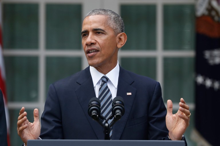 The election of Donald Trump will not harm other countries from moving forward to meet the goals of last year's climate change agreement in Paris, the State Department's senior climate change negotiator said Monday. (AP Photo/Pablo Martinez Monsivais)