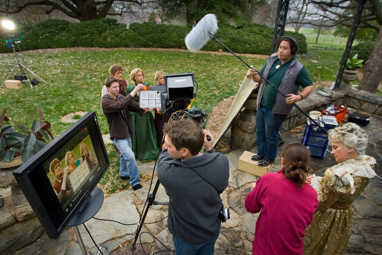 According to the Charlotte Observer, North Carolina added $220 million to its economy in 2011 off projects filming within its borders. Even if that number has doubled, maybe tripled in recent years, that would be a drop in compared to North Carolina's GDP in 2014 was $481.9 billion, according to the U.S. Bureau of Labor Statistics. (AP Photo/Jerry Wolford, News & Record)