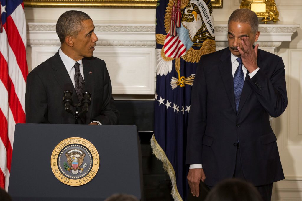 Holder resigning: Attorney general backed rights
