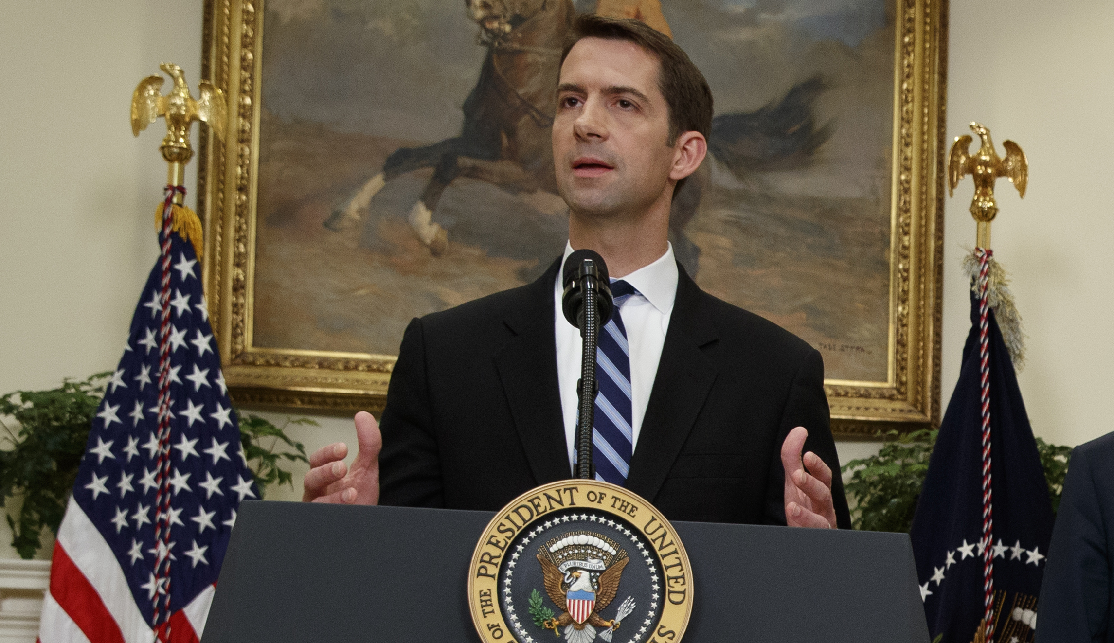 Tom Cotton: Trump must decertify Iran deal before Congress makes changes