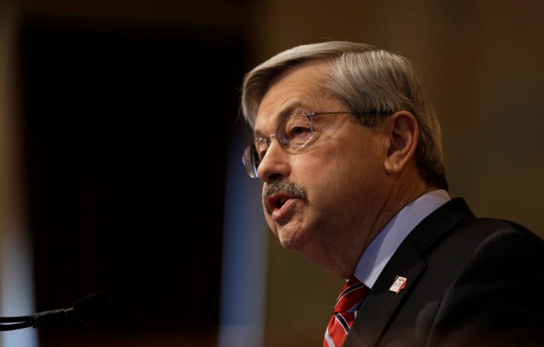 Iowa Gov. Terry Branstad delivers the annual Condition of the State address before a joint session of the Iowa Legislature on Jan. 15 in Des Moines, Iowa. (AP Photo/Charlie Neibergall)