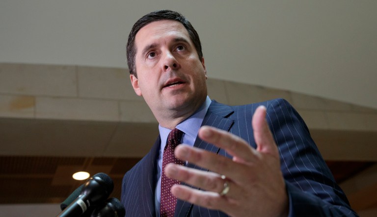 House Intelligence Committee Chairman Devin Nunes, R-Calif., has stepped aside from directing the committee's Russia investigation, but is still leading the charge to get more information on how the so-called 