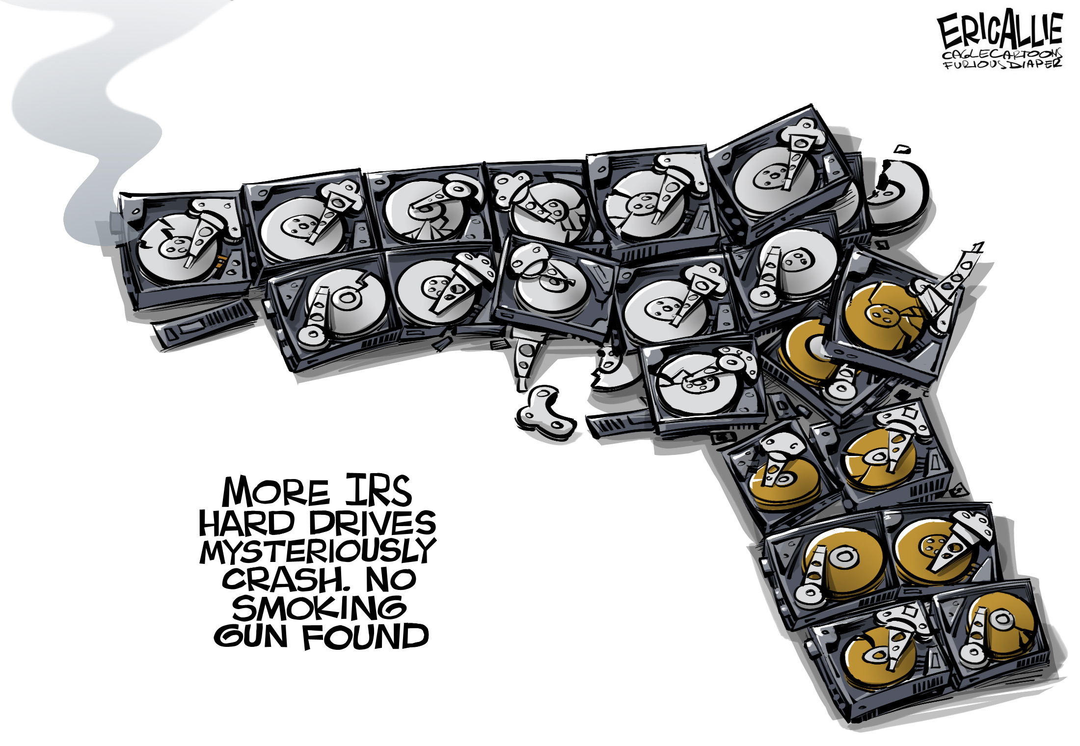 Editorial Cartoon: Smoking gun