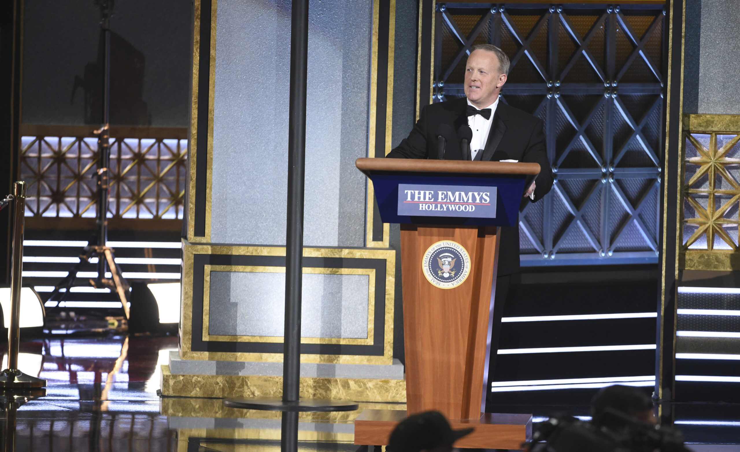 Sean Spicer makes surprise Emmys cameo: WATCH