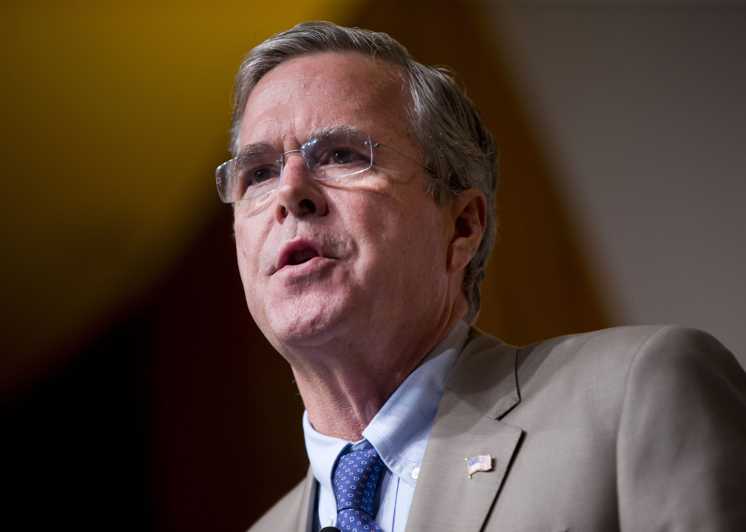 Does Jeb Bush think the Charleston shootings were racially motivated?