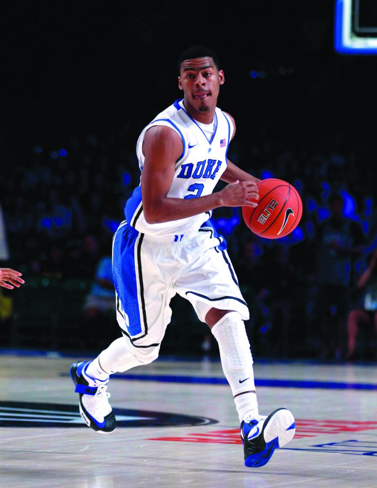 John Bazemore/AP
Duke guard Quinn Cook has averaged 10.7 points and 5.5 assists a game this season.