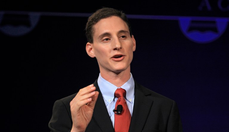 Ohio Treasurer Josh Mandel (pictured above) had all but locked down the GOP primary in his attempt to challenge incumbent Sen. Sherrod Brown, D-Ohio. But Mandel has now pulled out of the race, leaving a huge gap in its wake. (AP Photo/Tony Dejak)