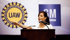 Top UAW official re-elected as feds investigate her role in corruption scandal