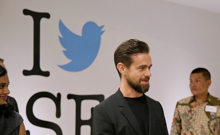 Multiple media outlets have reported Trump's team purposely blocked Twitter CEO Jack Dorsey from the gathering because of an incident that happened during the campaign. (AP Photo/Eric Risberg)
