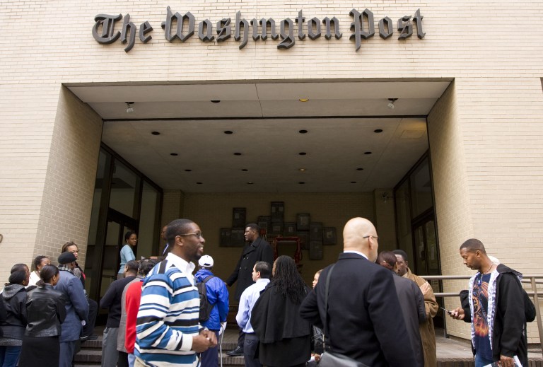 The Washington Post, which was recently sold to Amazon.com founder Jeff Bezos, is a shadow of its former self. (Examiner File)
