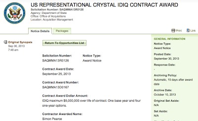 State Dept. Awards $5M Contract for Crystal Stem and Barware For Embassies