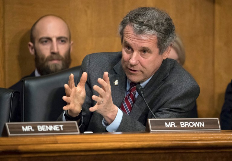 Brown appeared ready to disregard the Obamacare difficulties of his constituents. (AP Photo/J. Scott Applewhite)