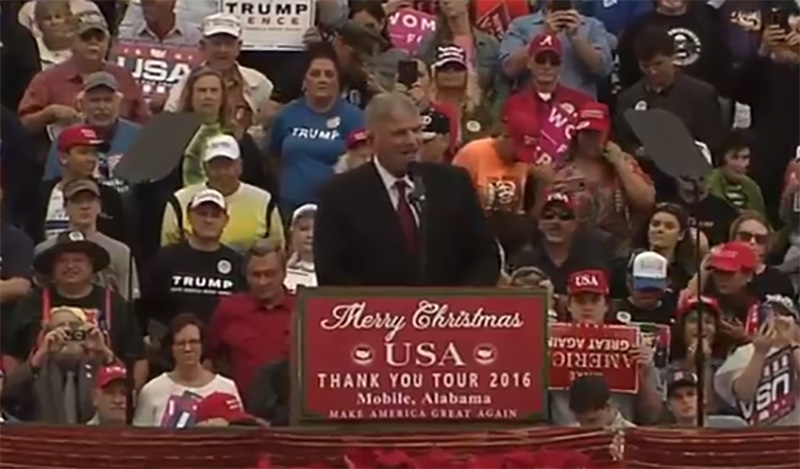 Franklin Graham: Trump won because ‘God showed up’