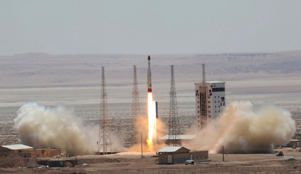 Iran claims launch of satellite-carrying rocket into space