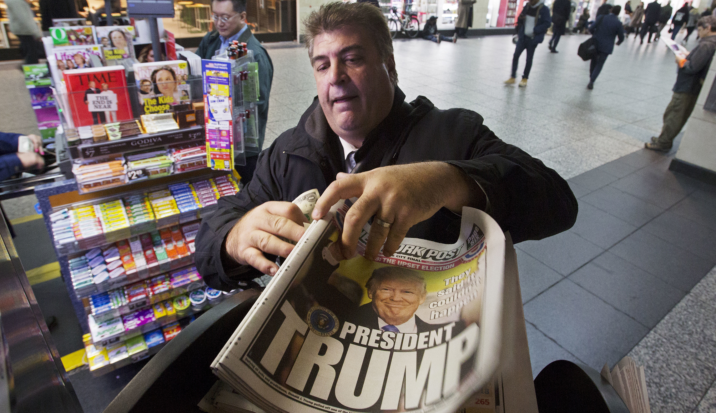 Media gloomily reflect on election one year later