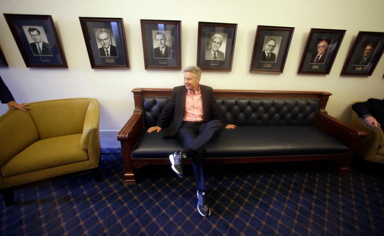 B. Wayne Hughes, whose net worth is $1.29 billion according to Forbes', is supporting Johnson in 2016. (AP Photo/Rick Bowmer, File)