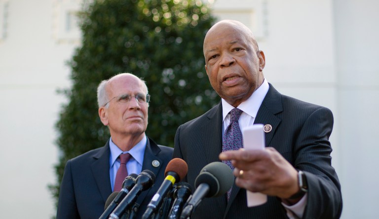 Reps. Elijah Cummings, D-Md., and Peter Welch, D-Vt., sent letters to seven drug makers seeking answers about price hikes for MS drugs. (AP Photo/Pablo Martinez Monsivais)