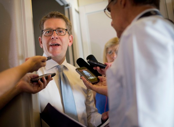 Carney: Obama signaling support for Clinton