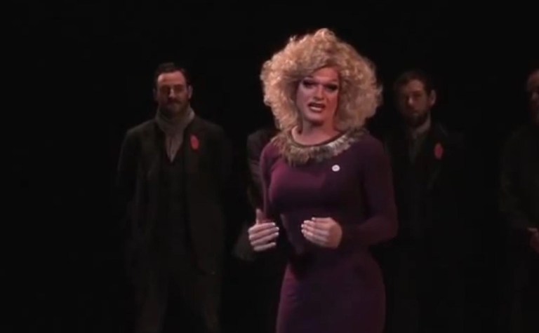 Drag queen’s speech fuels Irish gay rights debate