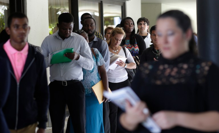 After Missouri adopts right-to-work, 168 million Americans will be living and working under such laws. (AP Photo/Lynne Sladky)