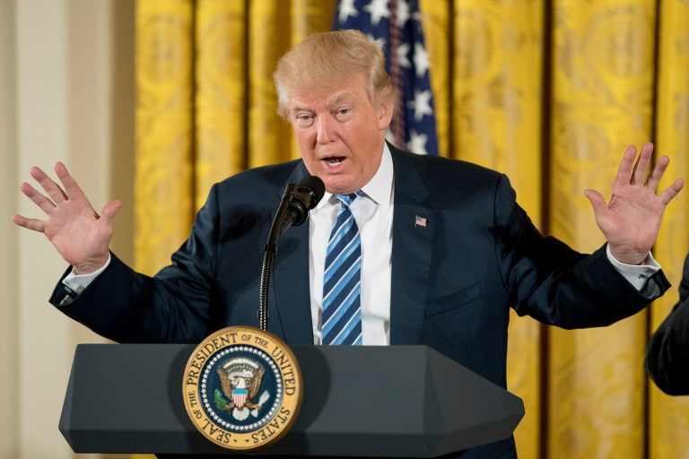 President Trump announced Wednesday that he would seek an investigation into voter fraud in the last election, following up on his claim that millions of people voted illegally in the last election. (AP Photo/Andrew Harnik, File)