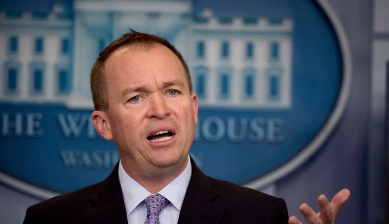 There was widespread indignation at Office of Management and Budget Director Mick Mulvaney's call to cut Community Development Block Grants that fund the senior assistance program. (AP Photo/Andrew Harnik)