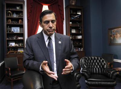 California Rep. Darrell Issa introduced legislation that would put more limits on the city's hiring of mayoral appointees and tighten controls on filling all city government jobs.