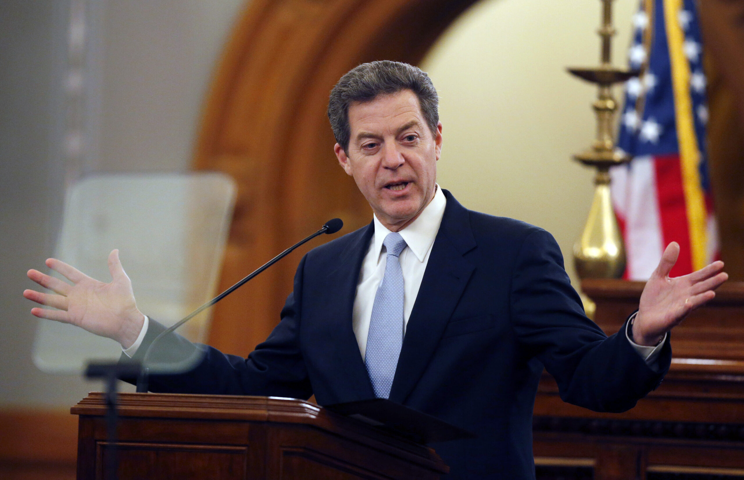 Kansas lt. gov’s $500K loan to Gov. Sam Brownback not unusual