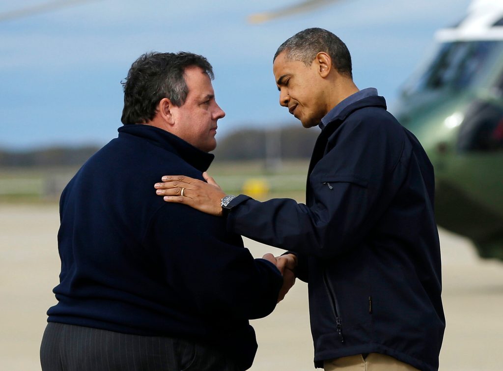 White House gives Chris Christie no help when asked about Sandy ads