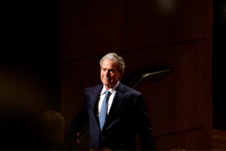 Former President George W. Bush said the New York grand jury decision not to indict the police officer who caused Eric Garner's death was 