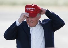 Trump’s spending on trucker hats helps illustrate why he’s losing