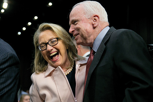 John McCain: Hillary’s a ‘rock star,’ Fox is ‘schizophrenic’