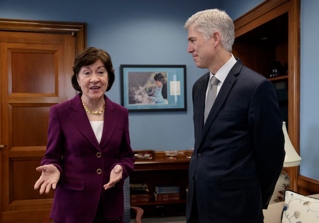 Nuclear option support builds: Key GOP moderate won’t rule it out