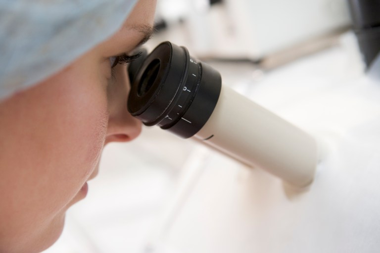 A new fertilization technique that could eventually create babies from the DNA of three people raises a number of ethical questions, including whether the government should sanction the creation of genetically-modified humans. (Thinkstock)