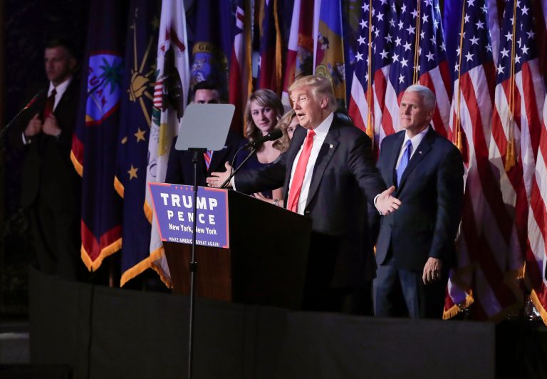 After being holed up in his skyscraper mansion for most of the week, President-elect Trump plans to spend this weekend in Bedminster, N.J. (AP Photo/Julie Jacobson)