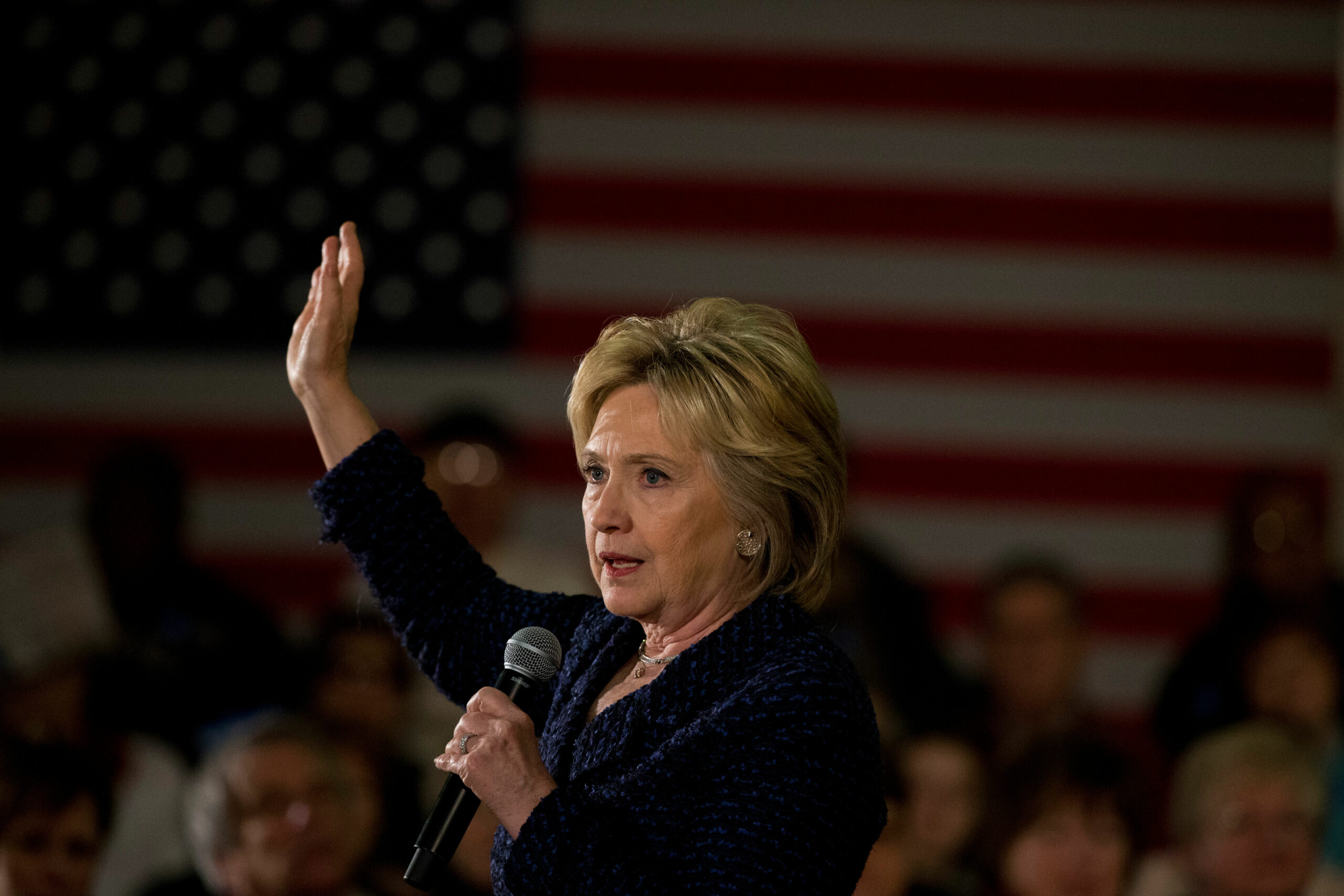 Two weeks after immigration raids, Clinton speaks out