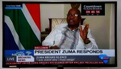 President Jacob Zuma is desecrating Nelson Mandela’s legacy and South Africa’s future