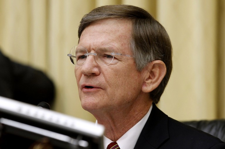 Rep. Lamar Smith, R-Texas, says the attorneys general are criminalizing science that says climate change isn't real. (AP Photo)