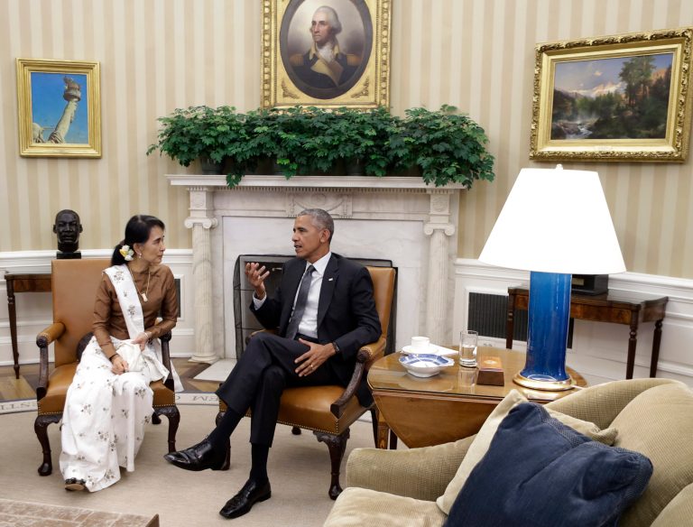 It is the latest step by Obama to fully normalize relations with the once-pariah nation now called Myanmar. (AP Photo/Carolyn Kaster)