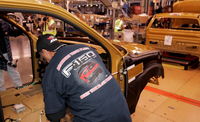 Four laborers in Dearborn, Mich., are suing Teamsters Local 214, arguing the union has no right to charge them to file a grievance against their employer. (AP File)