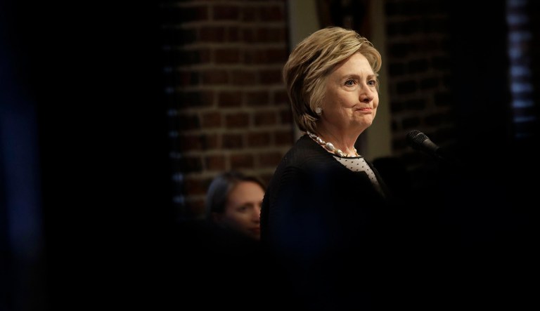 In 2016, voters rejected Hillary Clinton's extremism, they cast their votes, and pro-life candidates won. Somewhere along the way, Clinton and the Democratic Party never got that message. (AP Photo/Patrick Semansky)