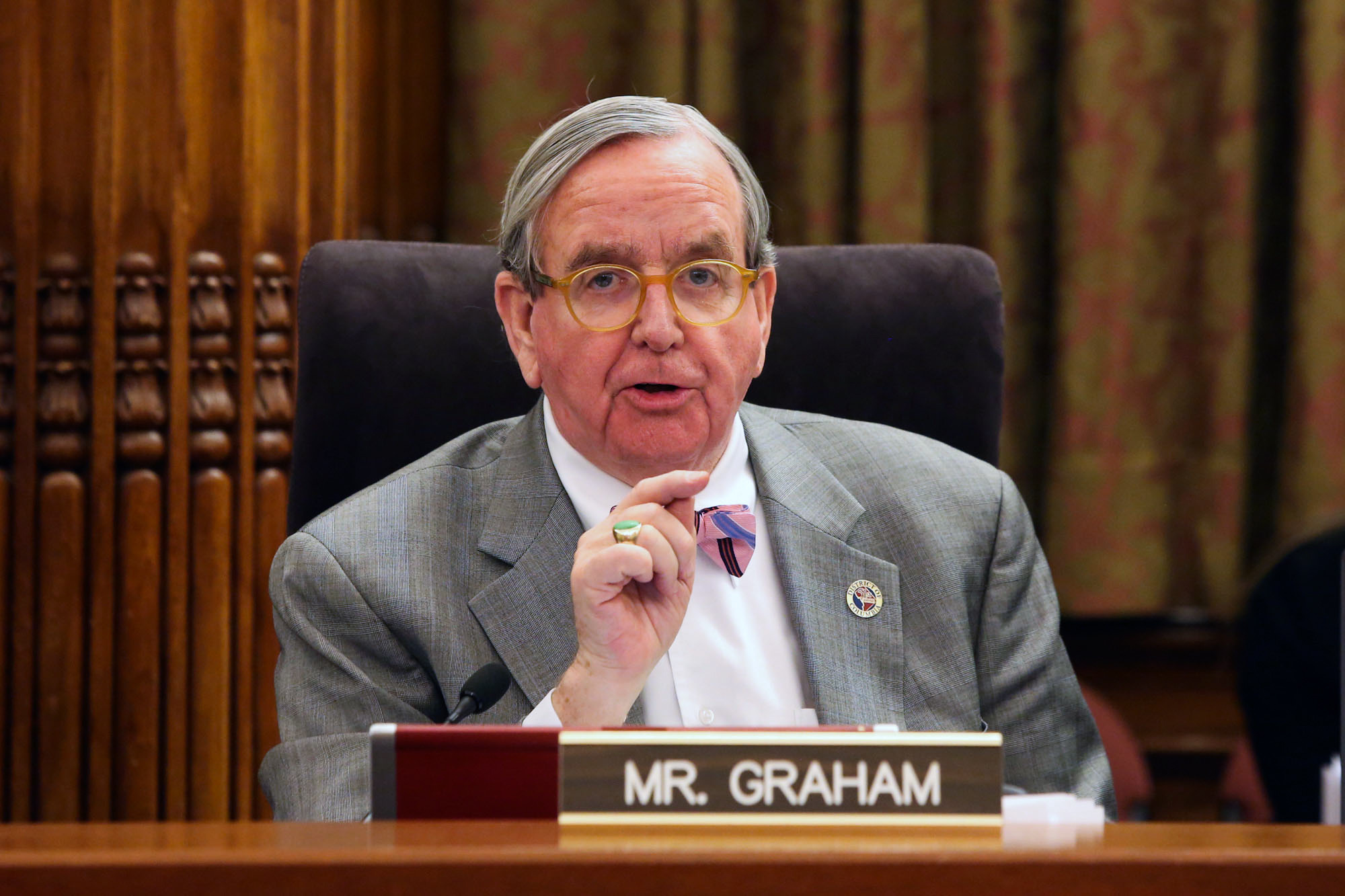 Councilman Jim Graham facing reprimand, sues D.C. ethics panel