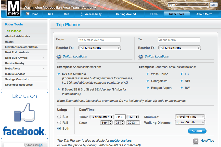 Metro adds real-time alerts to trip planner, albeit with bugs