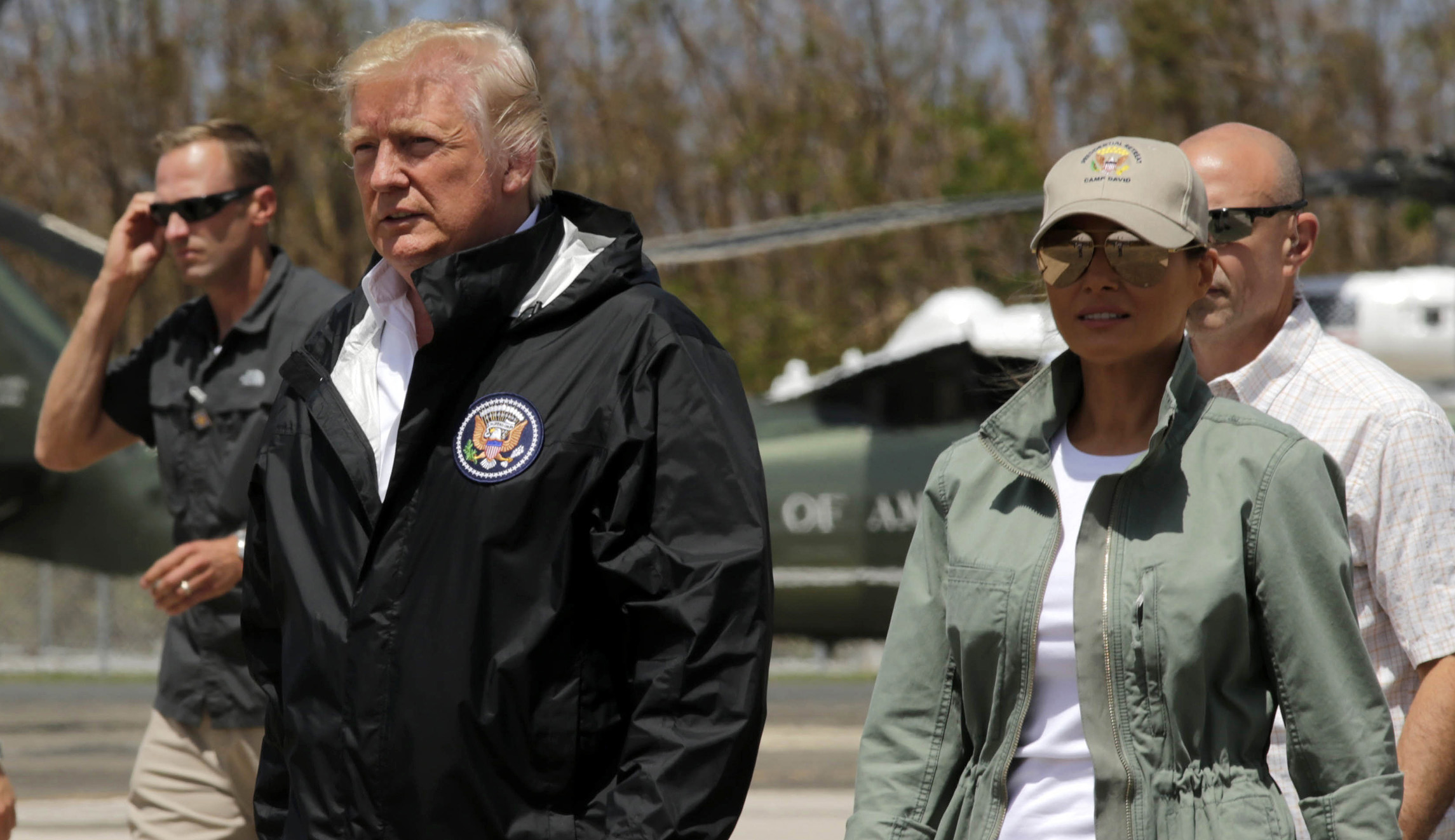 Trump criticizes ‘fake’ news coverage of Puerto Rico trip