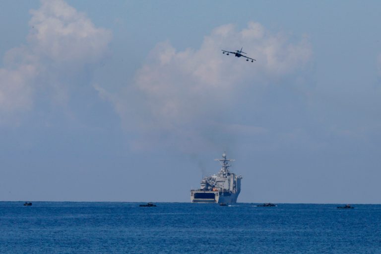 The pilot's condition is unknown. (AP Photo/Bullit Marquez)