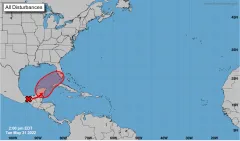 Ghost of Hurricane Agatha creeps toward Florida